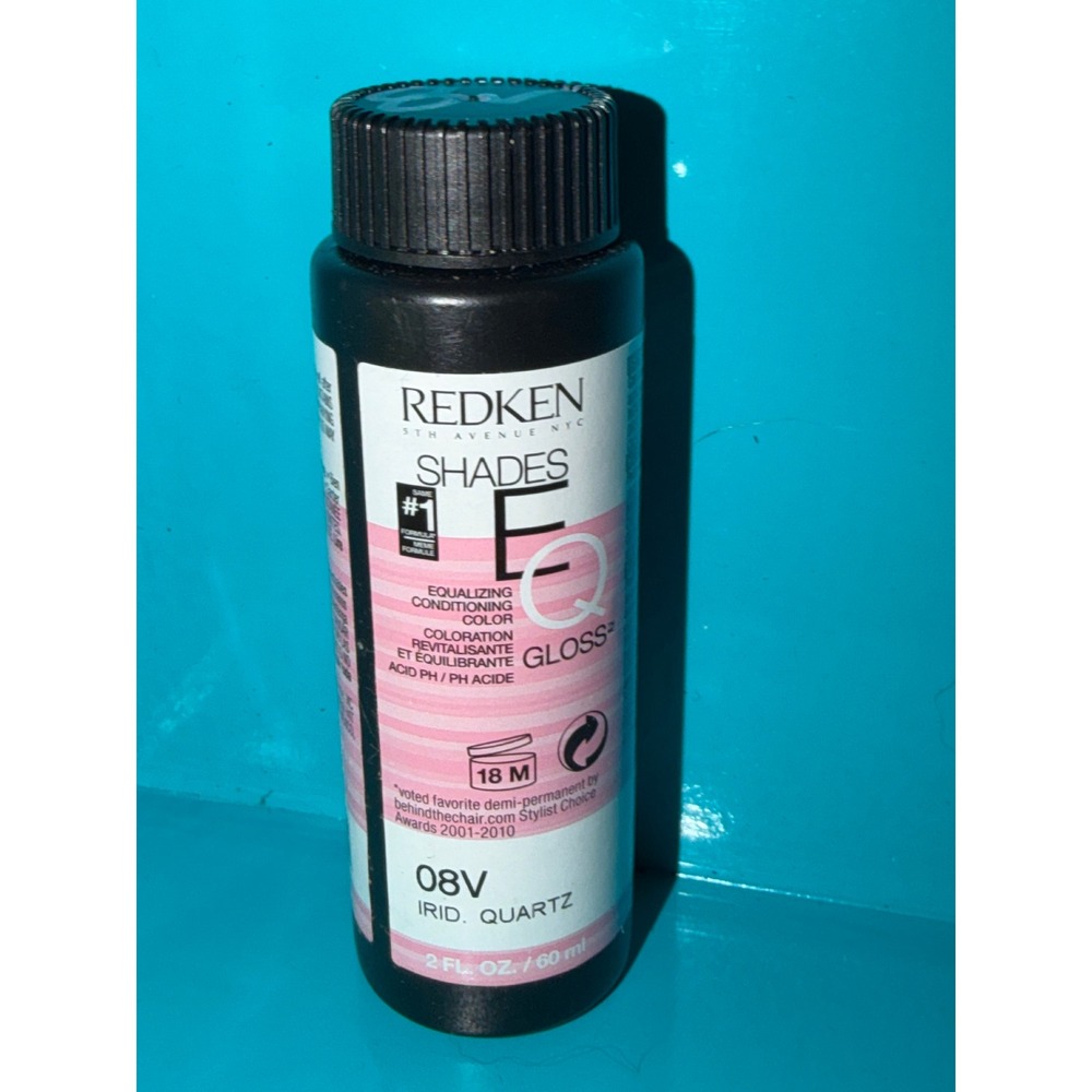 Redken Shades EQ Gloss 8V Irid Quartz Demi-Permanent Hair Color shine